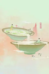 “90后”女孩“呼葱觅蒜”:钵山图绘,把《诗经》装入碗中6