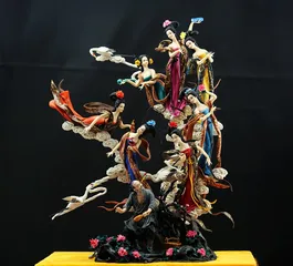 彩面塑艺人付海云:指尖上生出五彩画2