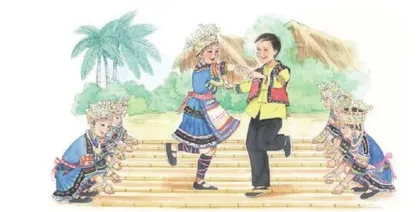 竹竿舞进校园，促进学生身心健康
