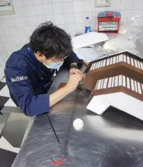 西点技师匠心工艺:用翻糖复刻江南千年古镇1