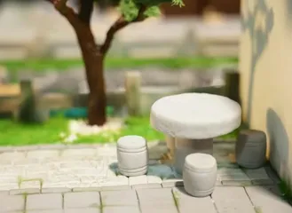 西点技师匠心工艺:用翻糖复刻江南千年古镇2