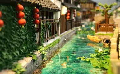 西点技师匠心工艺:用翻糖复刻江南千年古镇7