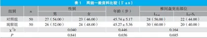 综合护理应用于腰椎间盘突出症经椎间孔硬膜外置管注入胶原酶术后患者的效果观察