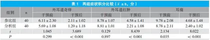 醋酸曲安奈德益康唑乳膏治疗外耳道炎的效果观察