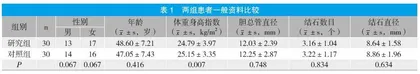 同期三镜联合技术在胆囊结石合并胆总管结石患者中的应用