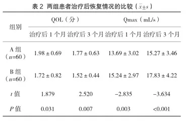 输尿管下段结石不同碎石路径的效果评价2