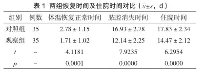 循证护理干预对细菌性肝脓肿患者行超声引导下经皮肝穿刺置管引流术后康复的影响