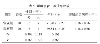 多维度健康宣教联合全程护理管理对糖尿病足患者自我管理能力及生存质量影响的研究