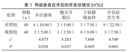 个体化护理在人工髋关节置换术的应用1