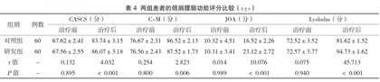 针灸联合益气舒筋汤治疗颈肩腰腿痛效果及对VAS评分及发作频率的影响4