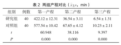 全程陪伴联合硬膜外阻滞麻醉在分娩镇痛护理中的应用分析2