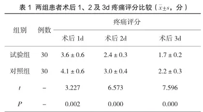 耳穴压豆联合腕踝针在湿热下注型混合痔术后疼痛护理中的应用价值