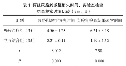 宁泌泰胶囊联合左氧氟沙星片治疗老年女性复发性下尿路感染的疗效观察