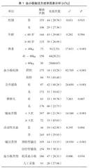 临床血小板输注无效的影响原因分析1