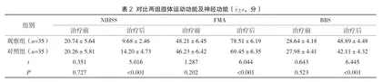 中药热奄包疗法结合穴位按摩对脑卒中后偏瘫患者静脉血流及肢体运动功能的影响2