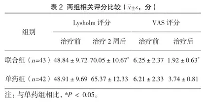 注射富血小板血浆与透明质酸钠治疗膝骨关节炎疾病临床研究2