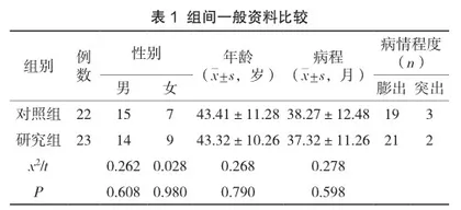 延续性护理干预对腰椎间盘突出症保守治疗患者遵医行为和康复效果的影响1