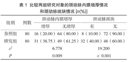 彩色多普勒超声检测对脑卒中患者颈动脉斑块的诊断价值分析
