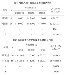 孕期保健对高龄产妇并发症及妊娠结局的影响