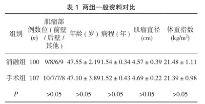 彩超引导下微波消融治疗症状性子宫肌瘤的有效性与安全性1