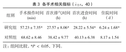 全程舒适护理在消化内镜黏膜下剥离术患者中的应用效果3