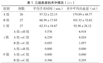 不同途径子宫全切除术的临床效果比较