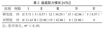 补中益气丸联合盆底康复治疗仪在产后盆底功能障碍中的治疗效果2