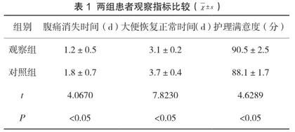 探讨护理干预对肝气乘脾型泄泻患者的护理效果