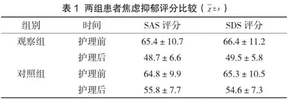 延续性护理干预对慢性肾功能衰竭血液透析患者负性情绪及自我管理能力的影响研究