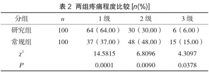 分娩镇痛仪联合导乐陪伴分娩护理干预对产妇不良情绪、疼痛程度及分娩方式的影响2