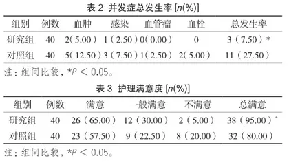 全程点式对接护理在血液透析动静脉内瘘护理中的应用效果2