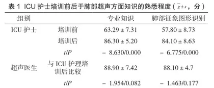 肺部超声在重症患者护理中的体会