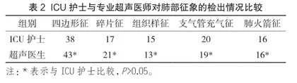 肺部超声在重症患者护理中的体会2
