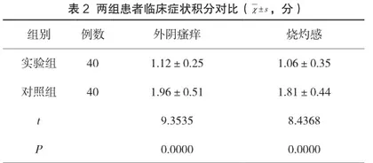 阴道用乳杆菌联合克霉唑治疗复发性霉菌性阴道炎的临床效果2