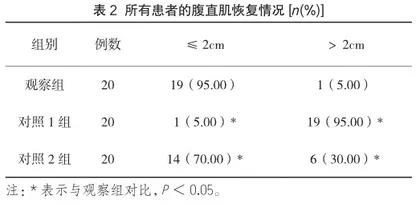 神经肌肉电刺激配合康复按摩促进产后腹直肌分离的疗效分析2
