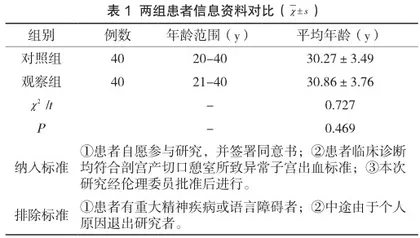探析宫腔镜对剖宫产切口憩室所致异常子宫出血进行治疗的效果