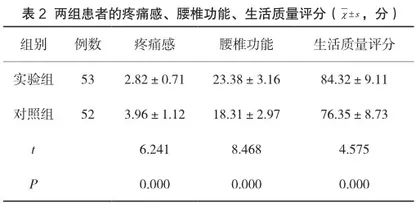 温针灸治疗腰椎间盘突出症的临床疗效观察2