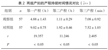 产妇分娩过程中心理护理的效果观察2