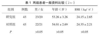 胆总管结石患者围手术期开展快速康复外科护理的效果分析
