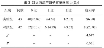 物理锻炼联合产后治疗仪促进产后盆底肌康复的效果3