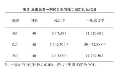 三种植皮方式修复大面积烧伤创面的临床效果对照分析3