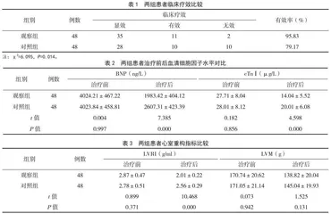 替罗非班联合多巴酚丁胺治疗急性心肌梗死合并心力衰竭的效果