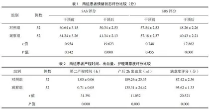 人文理念下互动达标法在家庭化产房护理中的应用价值