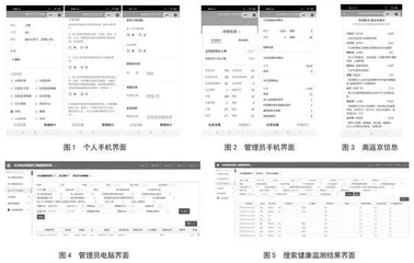 新冠定点医院全口径工作人员健康监测程序建设