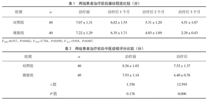 自拟外敷方治疗轻中度子宫内膜异位症盆腔疼痛的效果观察 