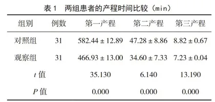 个体化护理模式在无痛分娩产程护理中的应用效果观察