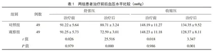 马来酸左旋氨氯地平治疗老年高血压的临床疗效