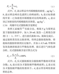 不同油炸时间对鸡翅营养成分含量及有害物质生成的影响