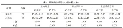 针灸治疗肩周炎的临床效果观察