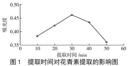 超声辅助提取紫薯中花青素的工艺优化研究